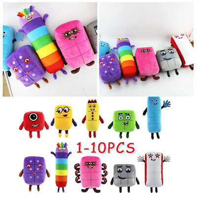 numberblocks stuffed toys