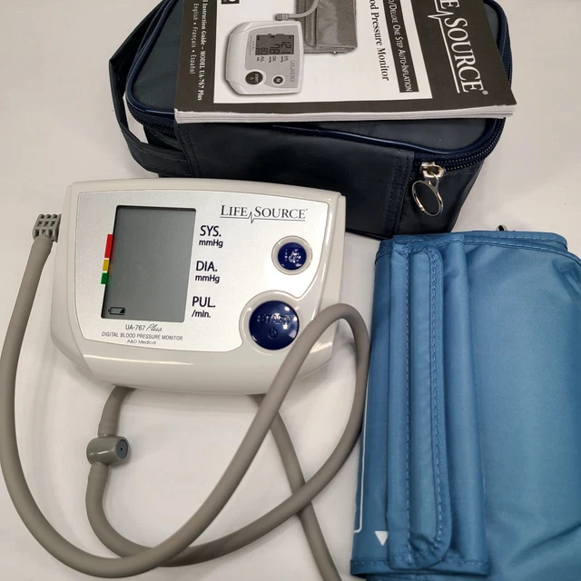 LIFE SOURCE MODEL UA767 Plus Digital Blood Pressure Monitor 21.99