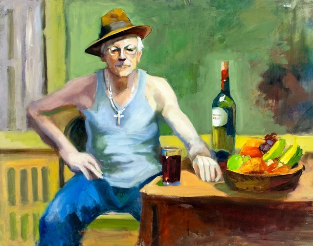 JOHN REILLY (NY,NJ,1942-2021) oil painting 135721