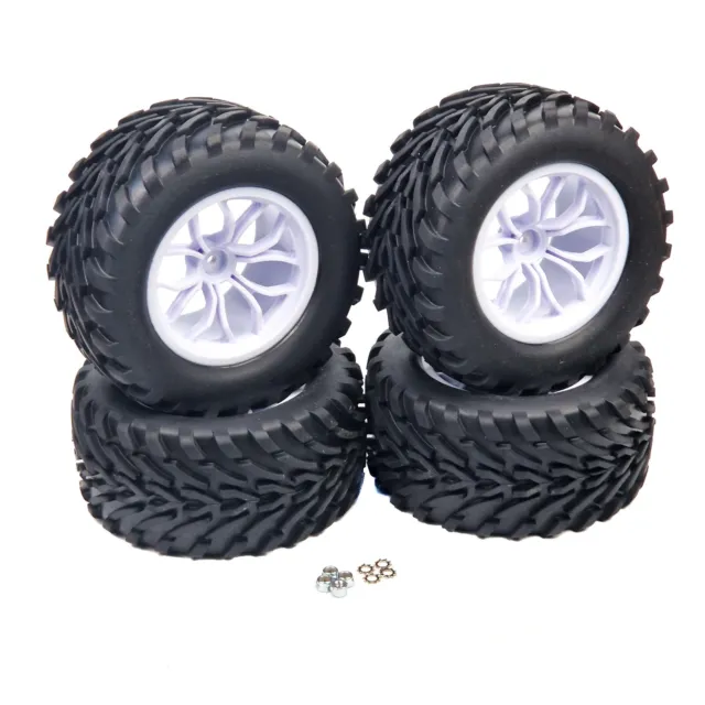 FTX Bugsta Carnage Wheel/Tyre Wheels Complete White FTX6447W FTX6445