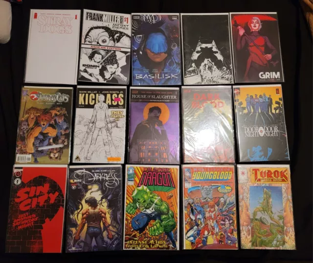 Huge Independent Comic Lot Of 15 Key Issues! Image,Boom,Valiant More!