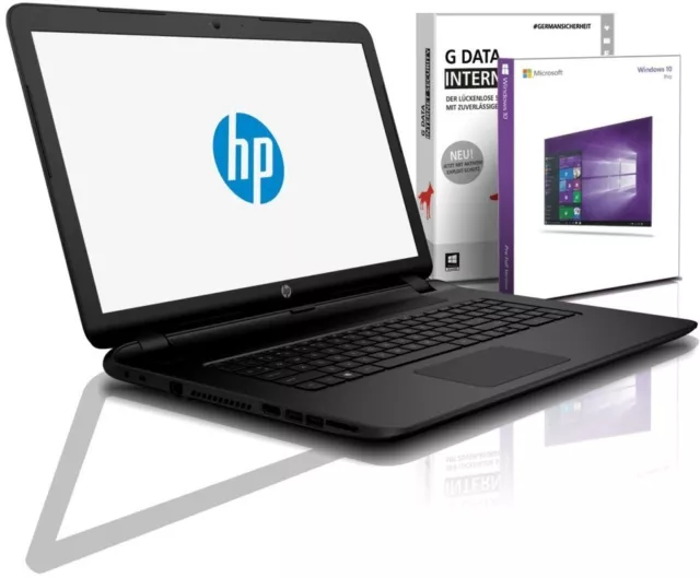 HP Full-HD Notebook 15,6 Zoll - AMD Core 2,00 GHz - 128 GB SSD - 4 GB - Win 10