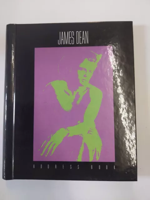 The James Dean Address Book Photographs by Sandforth Roth Calendar And Book