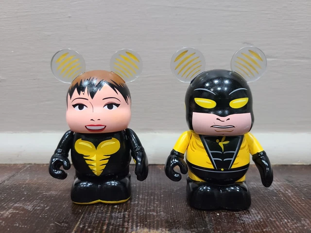 Disney Vinylmation Marvel Series 1 Wasp and Yellowjacket Vinyl Figure Set