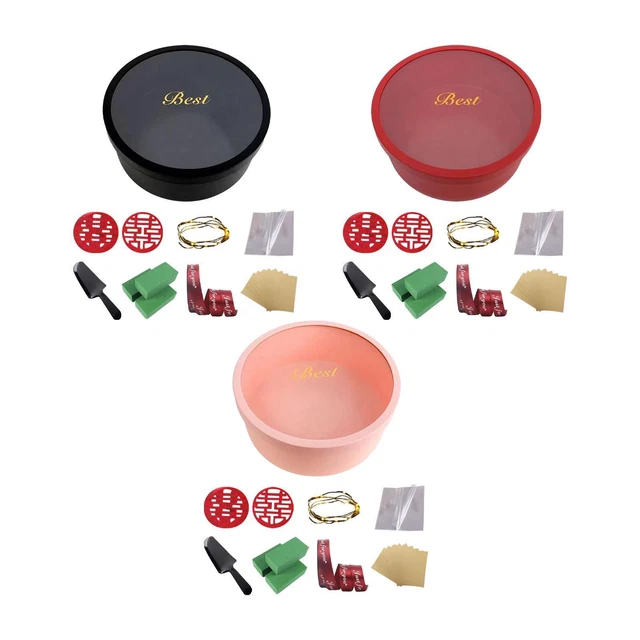 Scatole Regalo Per Orologi - 10 Pezzi, 9x8,5x5,5 Cm, Con Cuscino, Rosso Indiano - Foto 11