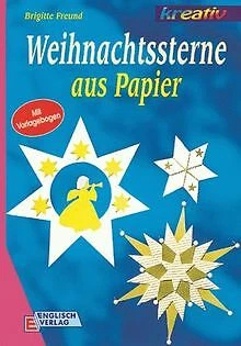 Weihnachtssterne aus Papier. Mit Vorlagebogen von Brigit... | Buch | Zustand gut