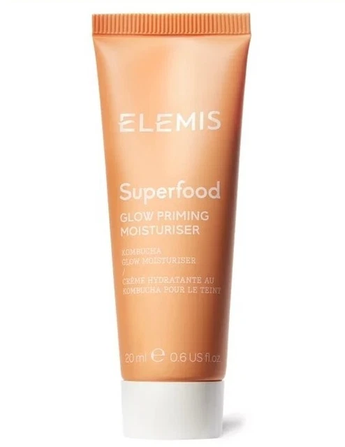 Elemis Superfood Glow Priming Moisturiser, 2oz Illuminating Moisturiser