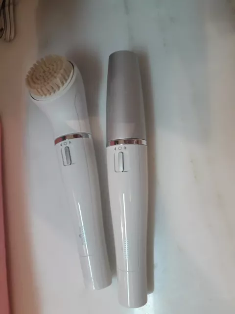 kit elettronico braun depilazione e pulizia del viso nuovo con custodia €80
