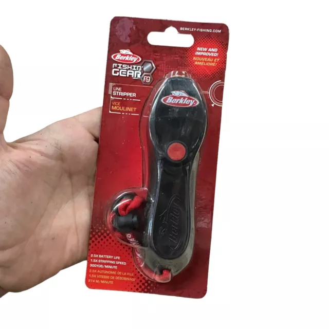 Berkley Fishing Line Stripper Fishing - 2.5x Battery Life - 5 Hr Runtime **NEW**
