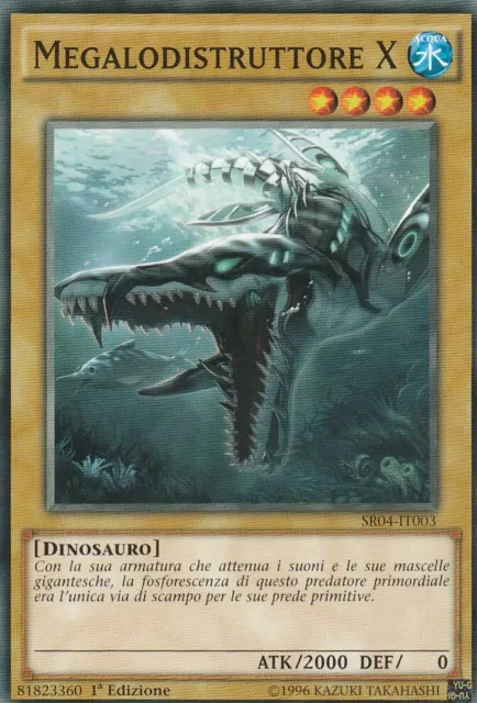 Yu-Gi-Oh! Furia del Dinodistruttore : MEGALODISTRUTTORE X (Konami)