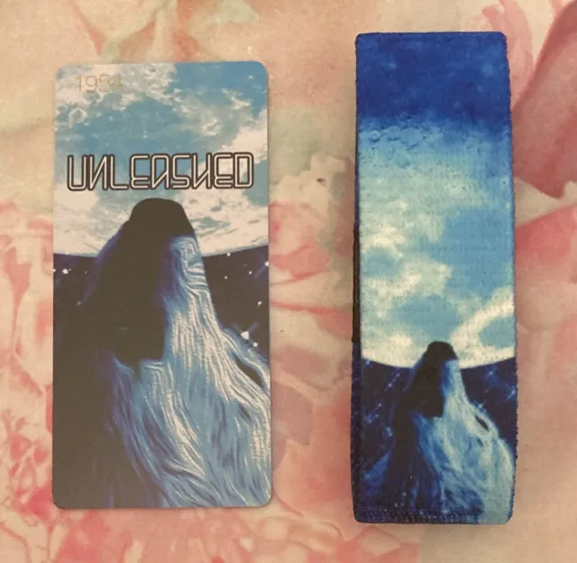 Zox Unleashed Wrist Band Strap And Card. Lumi Wolf And Moon Themed