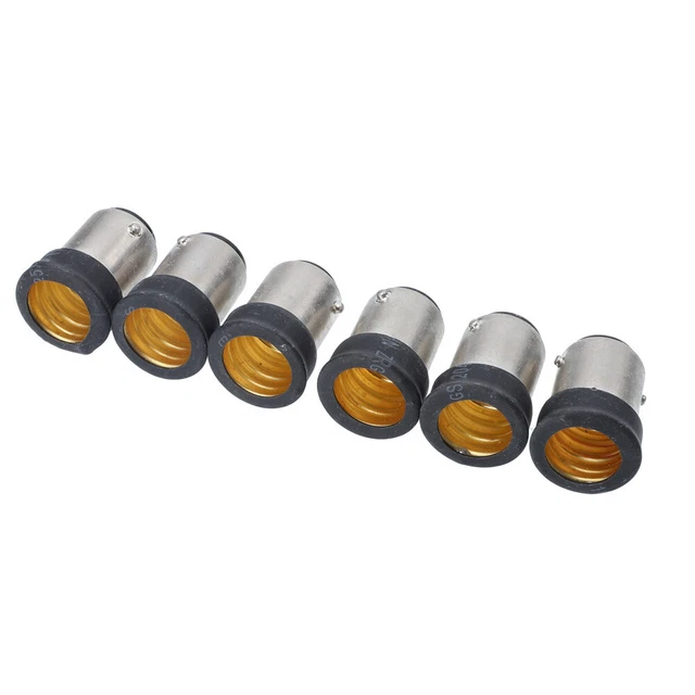 6 Pcs Lampholder Converter Light Head Adapter Durable Screw