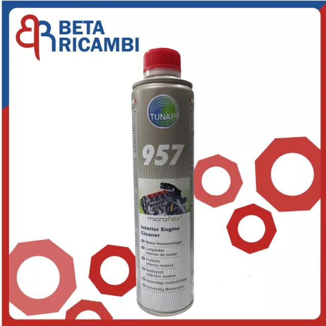 Additivo Olio Pulizia Motore Tunap 957 - 157 Depuratore Interno Pulitore 400 ml