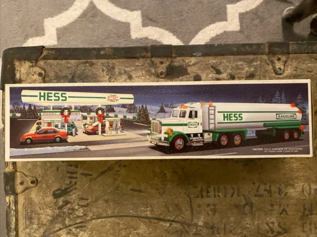 1990 HESS Original Toy Tanker Truck Gas Collectible New In Original Box