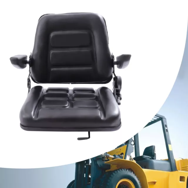 Universal Adjustable Forklift Seat Fit Bulldozers Tractors Excavators Trencher