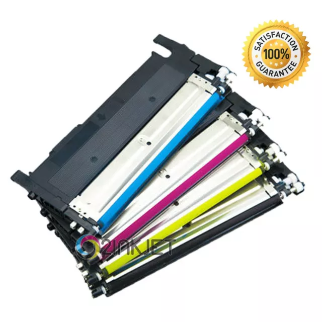 4 Pack Color CLT-K406S Toner for Samsung CLP-365W CLX-3305FW Xpress C410W C460FW