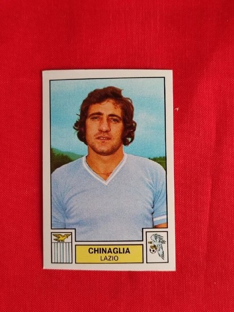 Autocollant Panini Calciatori 1973-74 – Chinaglia 206 Lazio, Neuf, Rare