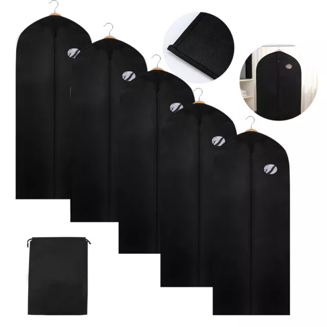 1-10x Kleidersack Anzughülle PROFI Schutzhülle Hülle Schutzhülle Kleiderhülle