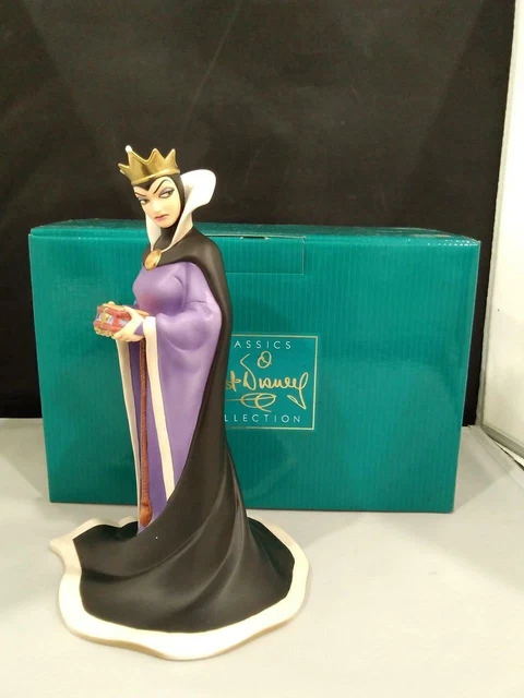 Disney Classico Collezione Biancaneve Regina 1997 Figura con Scatola Usato Super