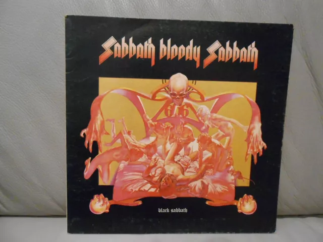 BLACK SABBATH - SABBATH BLOODY SABBATH - UK - 1st PRESS - MINT PLAY - COMPLETE
