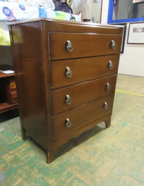 Lebus Chest of Drawers Art Deco Mid Century Oak Furniture Good Condition