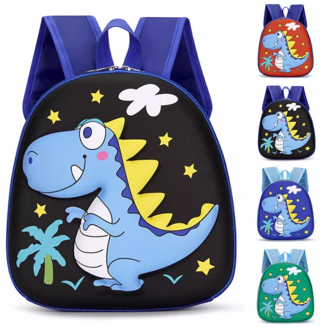 Kids Toddler Boy Girl Dinosaur Animals Backpack Nursery School Small Travel Bag 2