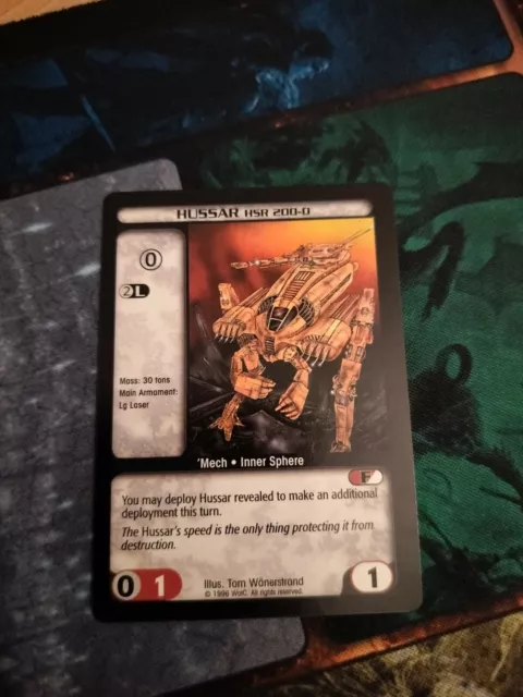 Battetech CCG TCG: Hussar (HSR 200-D)