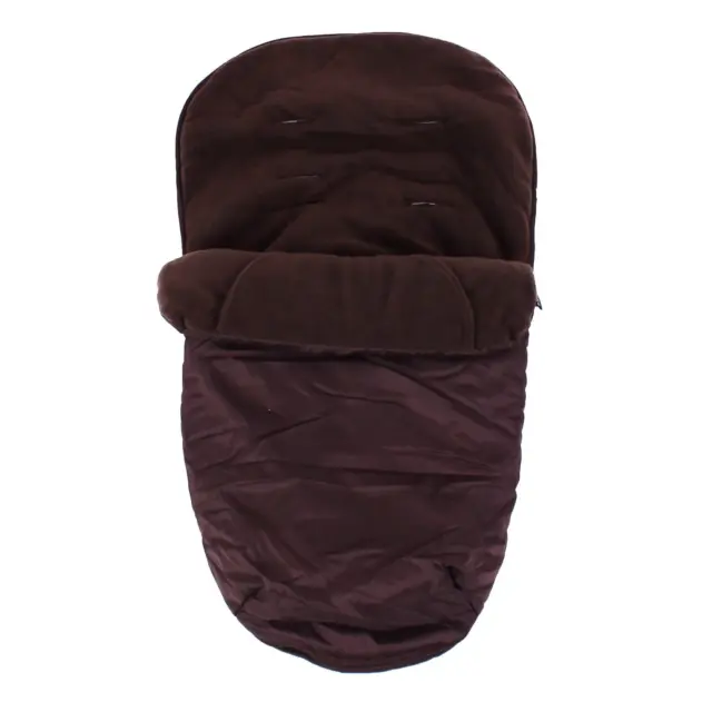 Deluxe 2 In 1 Footmuff For Petite Star Zia - Brown