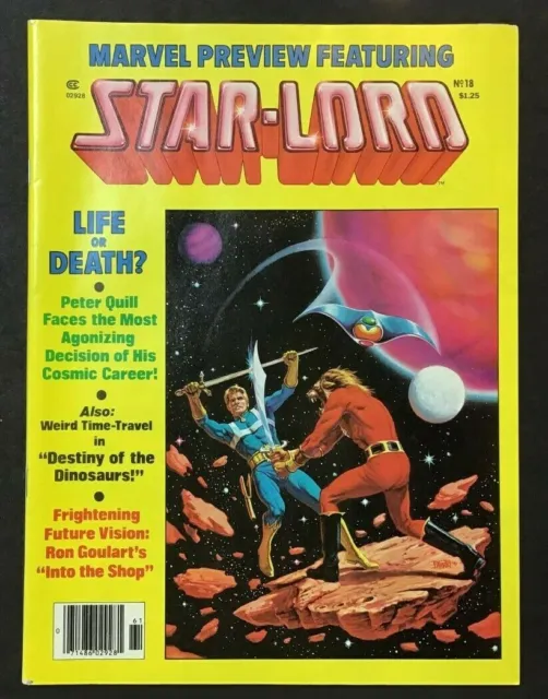 Marvel -  Stan Lee Preview Featuring Star Lord -  Vol. 1 No. 18 -  Spring 1979