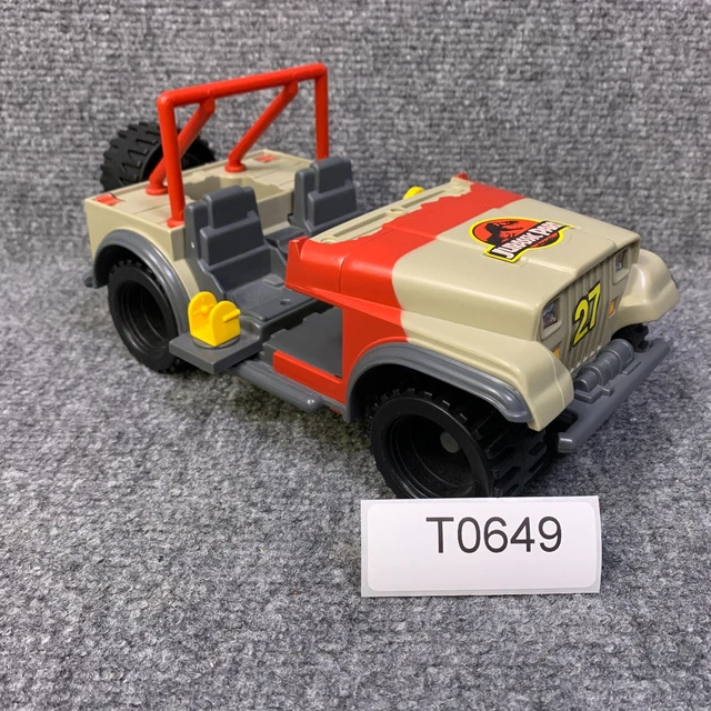 VINTAGE 1993 BUSH Devil Tracker Jurassic Park Vehicle Kenner Jeep Toy 