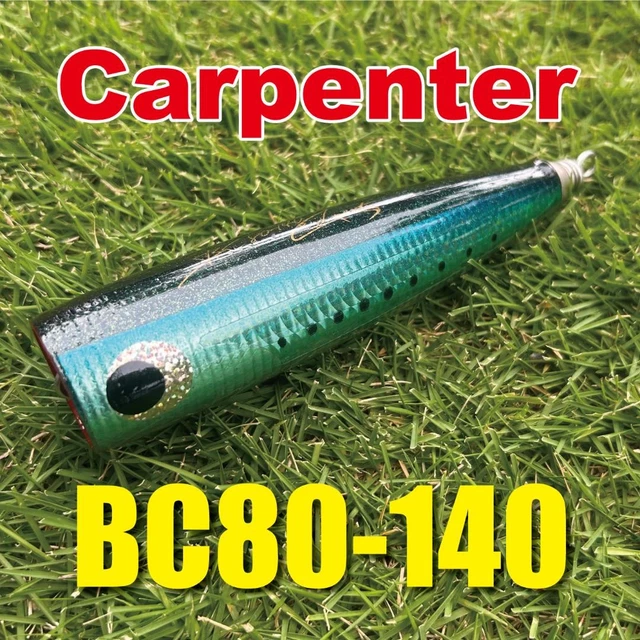 CARPENTER BC POPPER 50 Bc50 Fishing Lure Blue/Black Used