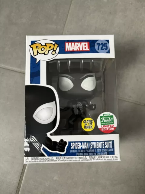 Funko Pop Spider Man Symbiote Suit ( 725 )
