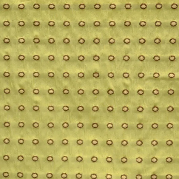 Cobalt Boat Fabric 120456 | Grommet Pattern 56 Inch Green Beige (YD)