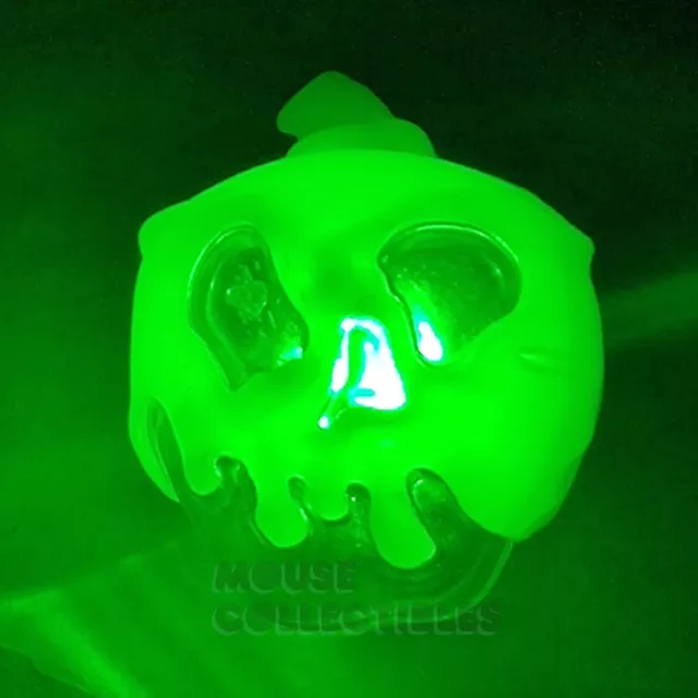 Disney Parks Poison Apple Drink Cube Green Glow Snow White Light Up Evil Queen