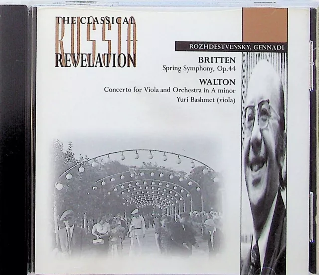 Britten: Spring Symphony; Walton: Concerto for Viola ROZHDESTVENKSY Bashmet CD