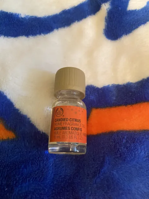 UNUSED The Body Shop Candied Citrus Home Fragrance Oil 10mL DELICIOUS SUMMER