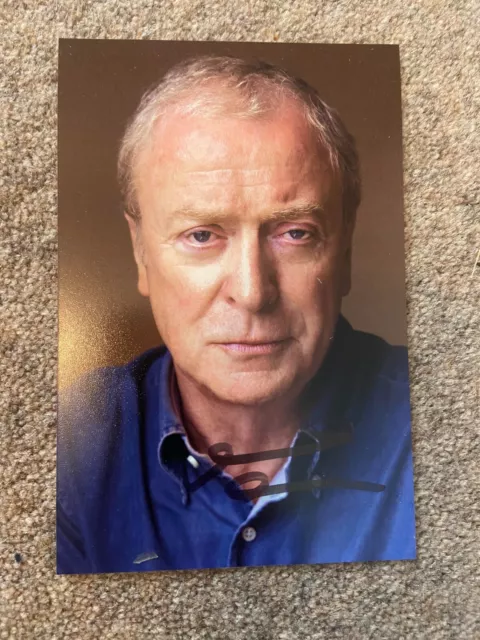 Michael Caine Authentic Hand signed Framed Photo- Autograph 3