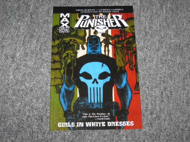 Marvel Comics Max The Punisher Girls In White Dresses Trade Paperback NEW