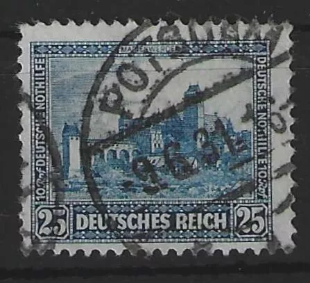 AB433) Deutsches Reich Nr. 452 b gestempelt geprüft Schlegel BPP Michel 400 Euro