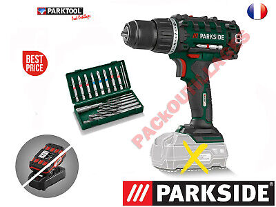 PARKSIDE® Perceuse-visseuse sans fil PABS 20-Li, éclairage LED intégré.