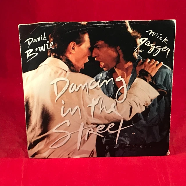 DAVID BOWIE MICK JAGGER Dancing in the Street 1985 UK 7" vinyl single