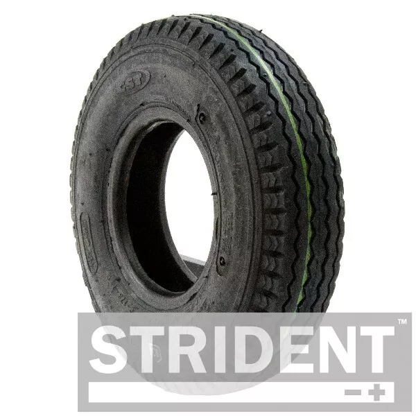 280/250x4 Black Pneumatic Mobility Scooter Tyre 2.80/2.50/4