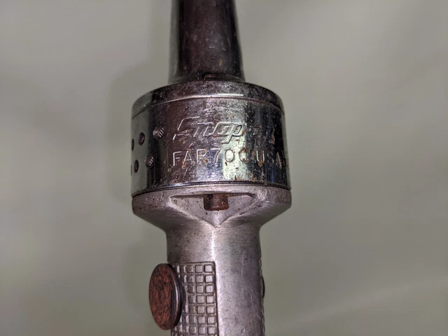 Vintage SNAP-ON Tools FAR70C Pneumatic Air Ratchet 3/8 Drive (1B) 7