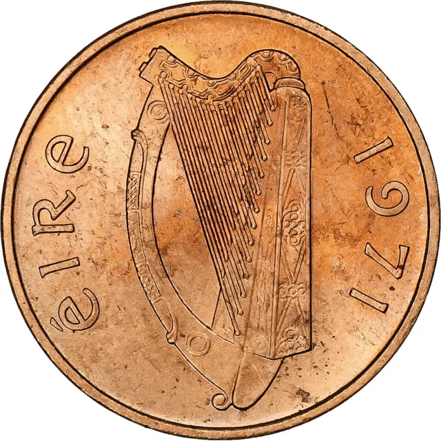 [#1027162] IRELAND REPUBLIC, Penny, 1971, Bronze, UNZ, KM:20