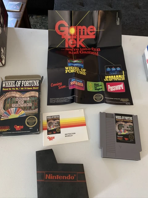 MINT 💿! WHEEL of Fortune Deluxe Complete CIB Americas TV Game