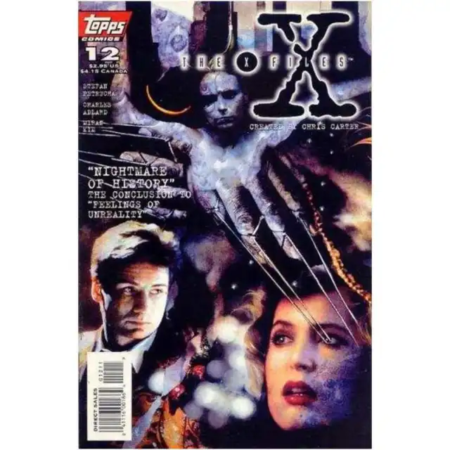 X-Files (1995 series) #12 in Very Fine + condition. Topps comics [k]