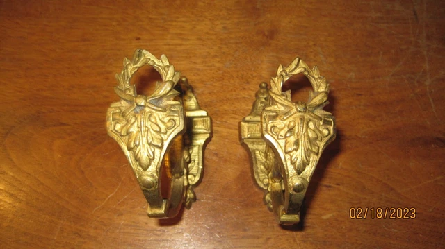 French curtain tie back hardware
