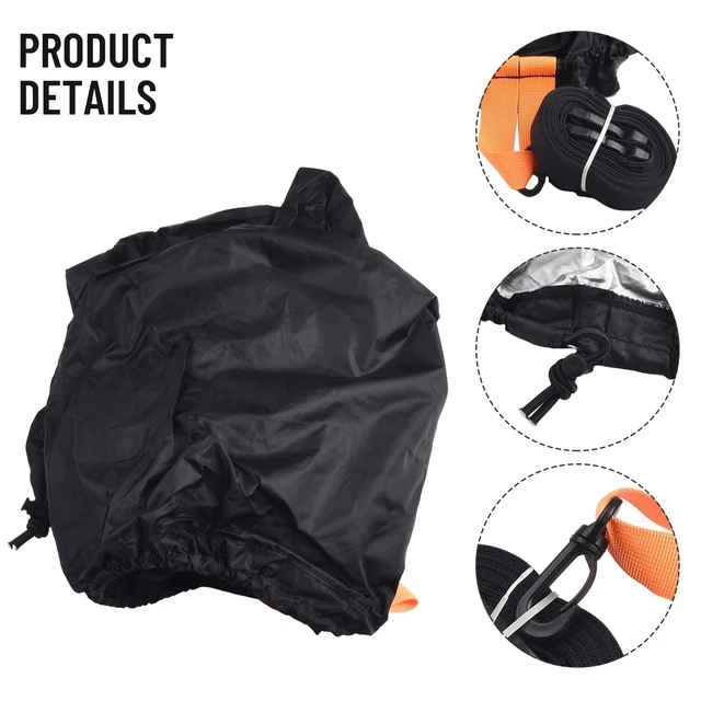 Housse De Cockpit Pour Kayak - Tissu Oxford Résistant, Taille M (101 X 60 Cm), Protection Contre Pluie, Poussière, UV - Accessoire Kayak - 11