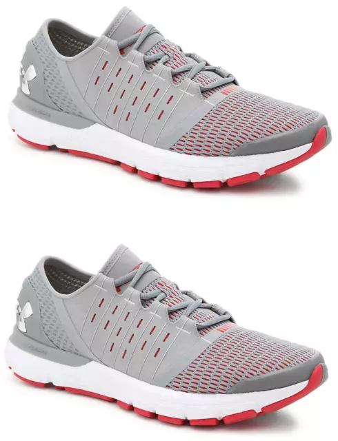 Scarpe da ginnastica Under Armour Speedform da uomo grigie palestra corsa stringate