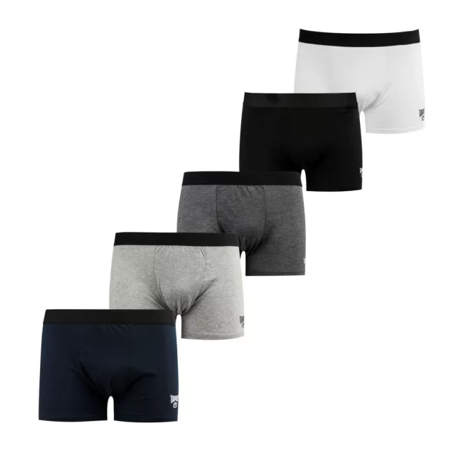 Mens 6 Pack Boxer Shorts Underwear Black Elastane Stretch Boxers Size S-4XL